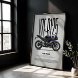 YZF-R125 Motorcycle Poster