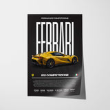 Ferrari 812 Competizione Poster