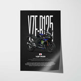 YZF-R125 Motorcycle Poster