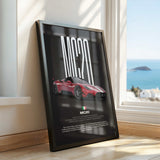 MC20 Car Poster