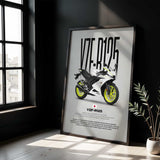 YZF-R125 Motorcycle Poster