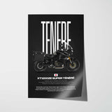 2018 XT1200ZE Super Ténéré Motorcycle Poster