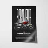 Scrambler 1200 XE Motorcycle Poster