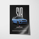 Sport SVR Car Poster