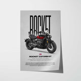 Rocket 3 Storm GT Motorcycle Poster