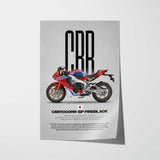 2017-2019 CBR1000RR-SP Fireblade Motorcycle Poster