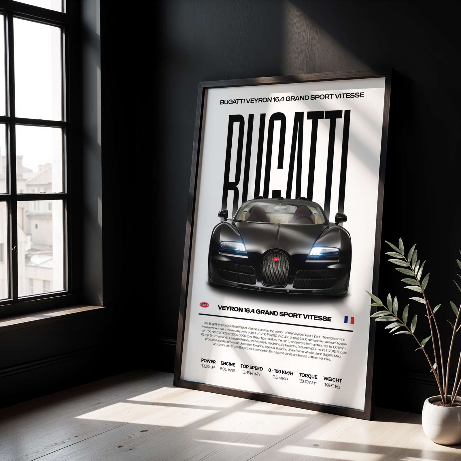 Bugatti Veyron Poster