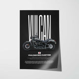 2024 Vulcan 900 Custom Motorcycle Poster