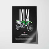 KLX300R Motorcycle Poster