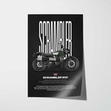 Scrambler 900 Motorcycle Poster