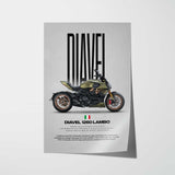 Diavel 1260 Lamborghini Motorcycle Poster