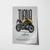 Tuono 125 Motorcycle Poster