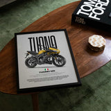 Tuono 125 Motorcycle Poster