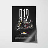 R12 nineT Motorcycle Poster