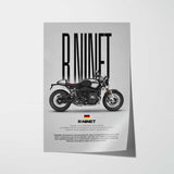 R nineT Motorcycle Poster