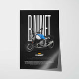 R nineT Motorcycle Poster