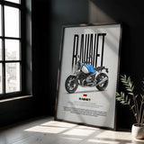 R nineT Motorcycle Poster