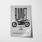 R nineT Motorcycle Poster