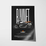 R nineT Motorcycle Poster