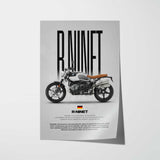 R nineT Motorcycle Poster