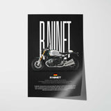 R nineT Motorcycle Poster