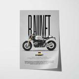 R nineT Motorcycle Poster