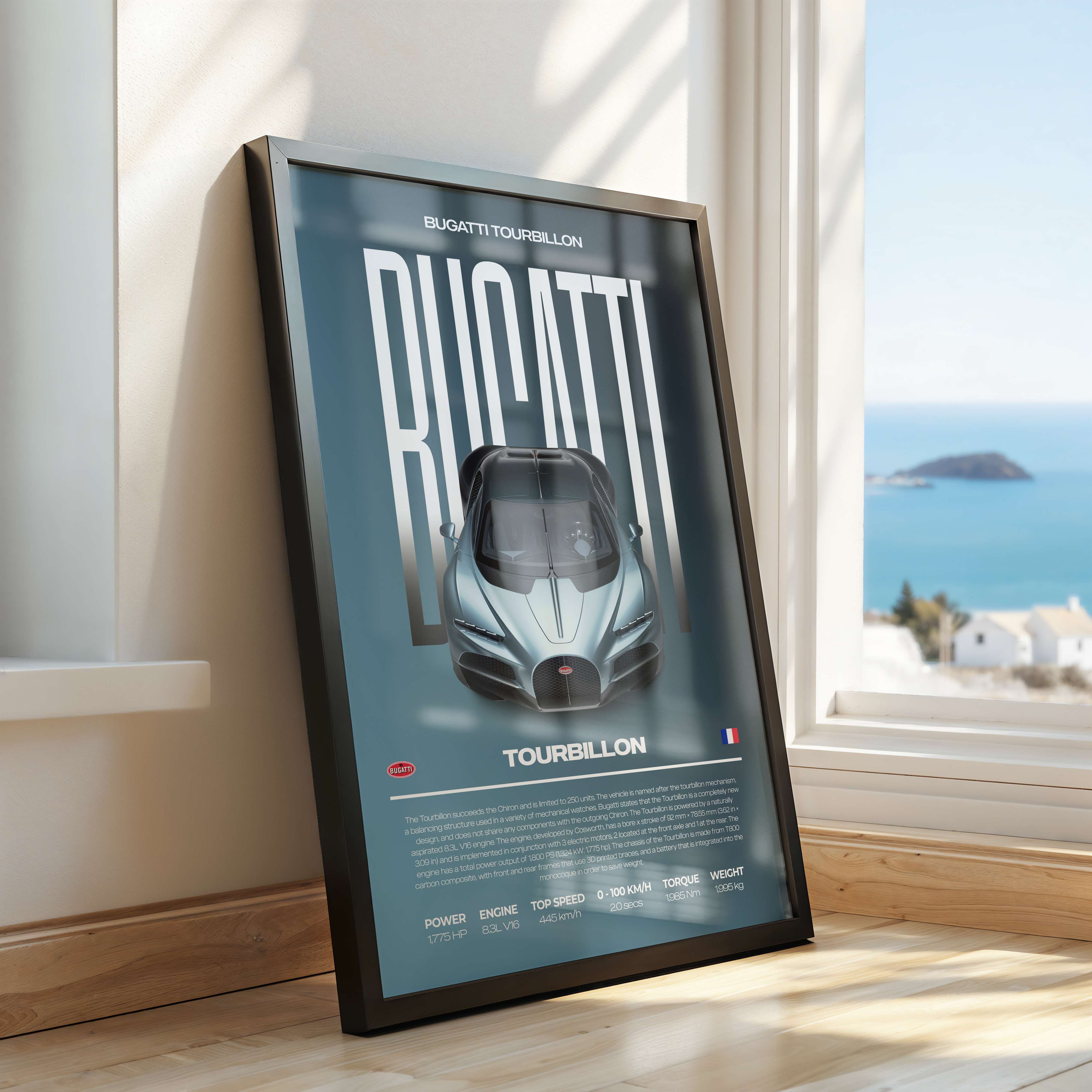 Bugatti Tourbillon Poster