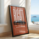 Bugatti Veyron Poster