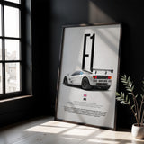 F1 Car Poster