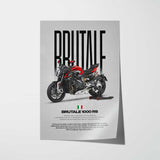 Brutale 1000 RS Motorcycle Poster