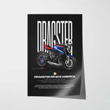 Dragster RR SCS America Motorcycle Poster
