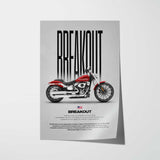 2025 Breakout Motorcycle Poster
