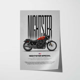 Nightster Special Motorcycle Poster
