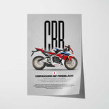 2014 CBR1000RR SP Fireblade Motorcycle Poster