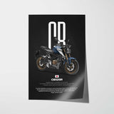 2021 CB125R Motorcycle Poster