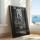 2021 CB125R Motorcycle Poster