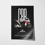 2011-2015 CBR125R Motorcycle Poster