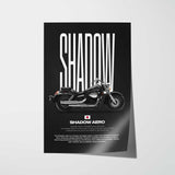 2020 Shadow Aero Motorcycle Poster