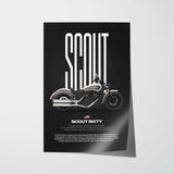 2020 Scout Sixty Motorcycle Poster