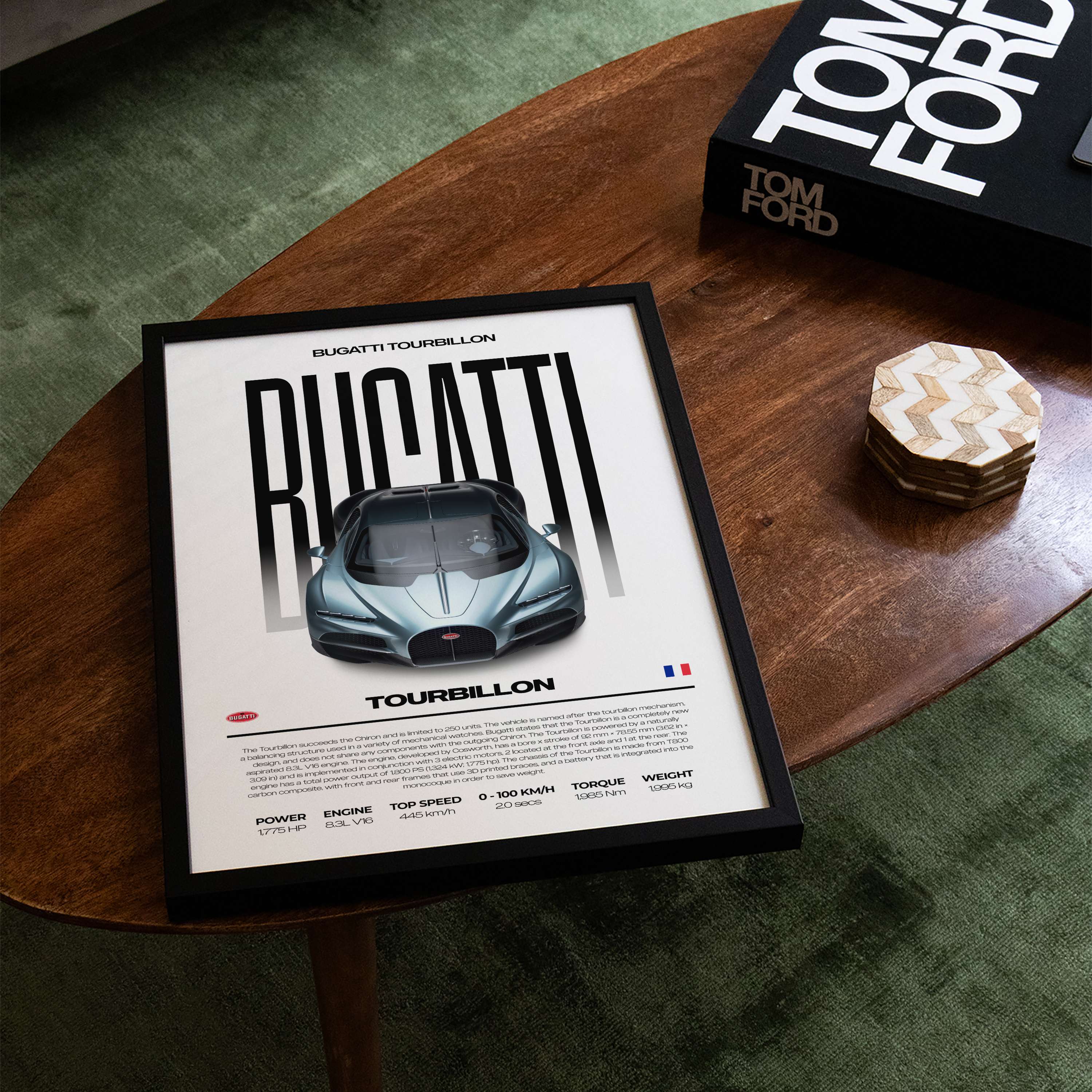 Bugatti Tourbillon Poster