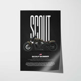 2024 Scout Bobber Motorcycle Poster