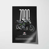 2017 Z900 Motorcycle Poster