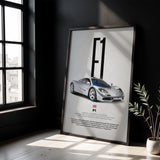 F1 Car Poster