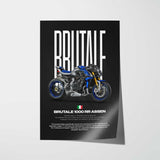 Brutale 1000 RR Assen Motorcycle Poster