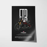 FTR1200 Motorcycle Poster
