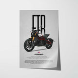 FTR1200 Motorcycle Poster