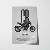 2018 CB1000R Motorcycle Poster