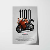 RC8 1190 Motorcycle Poster