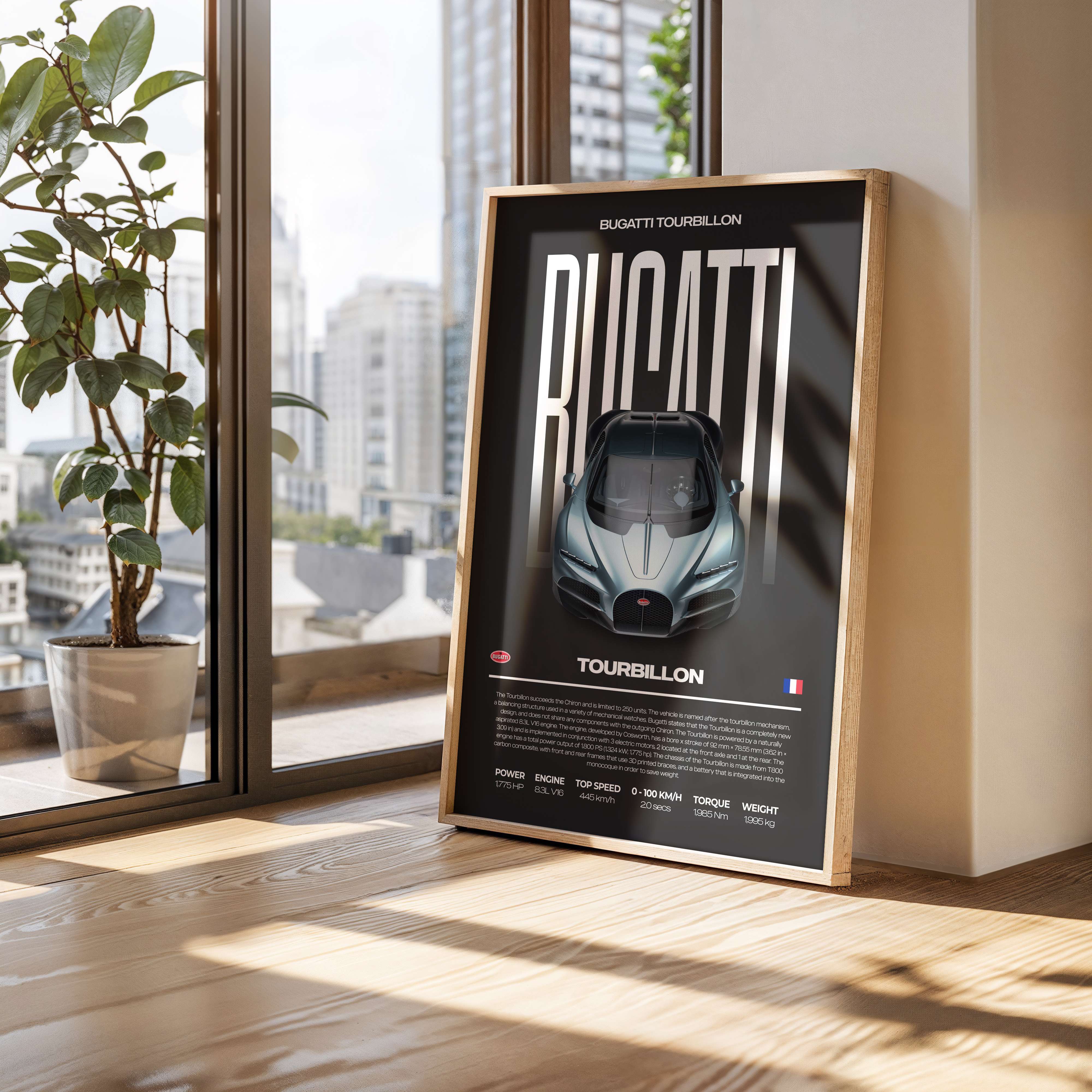 Bugatti Tourbillon Poster