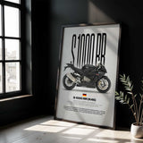 2015 S1000RR Motorcycle Poster